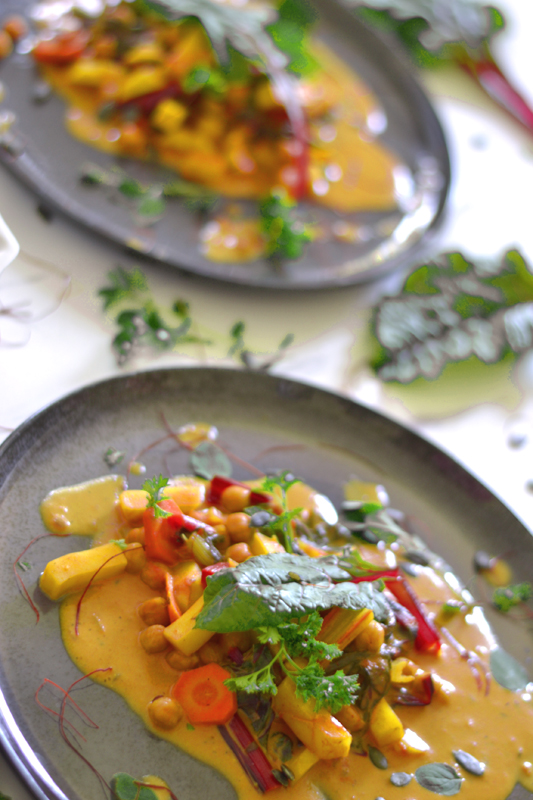 Kartoffel-Mangoldcurry