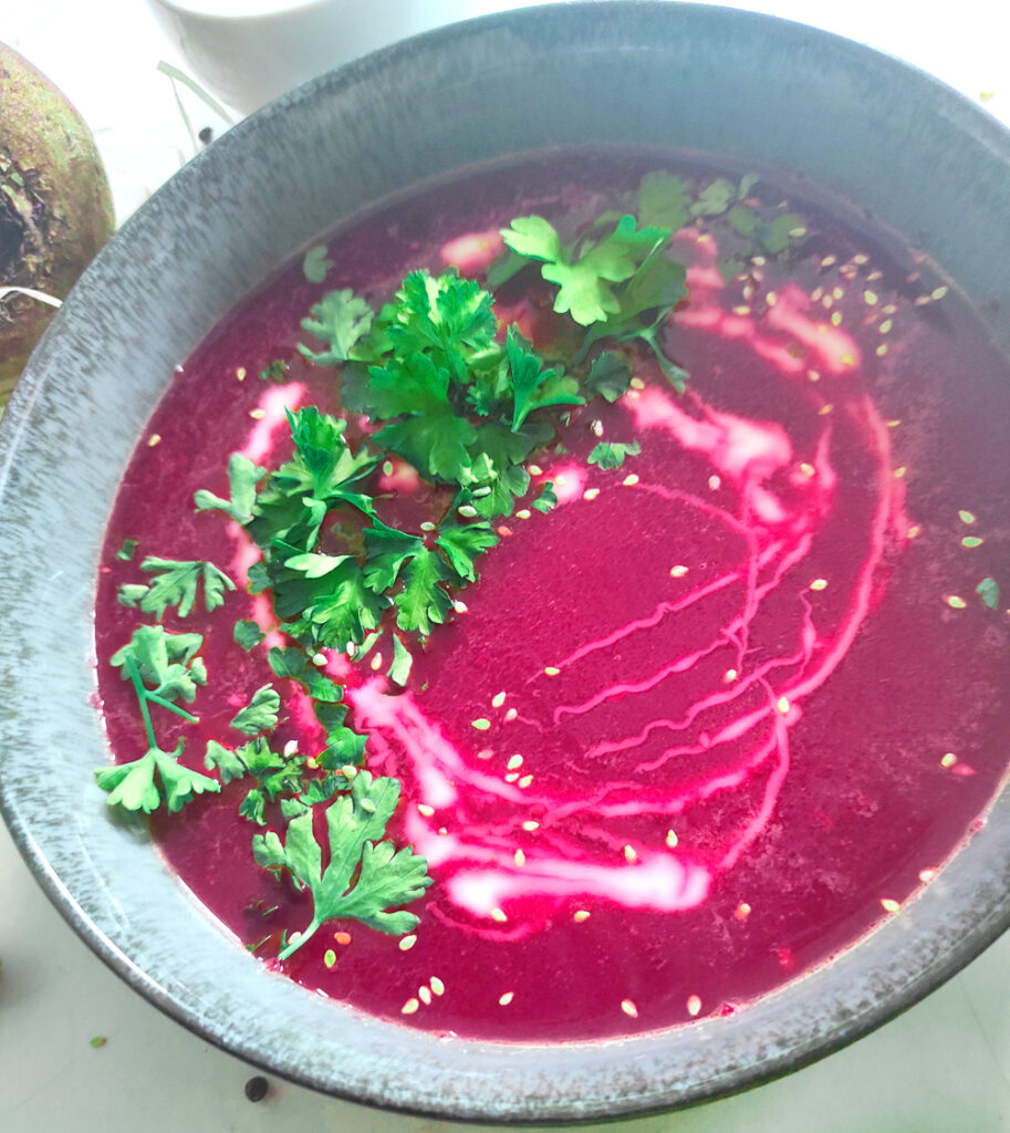 Rote-Beete Orangensuppe